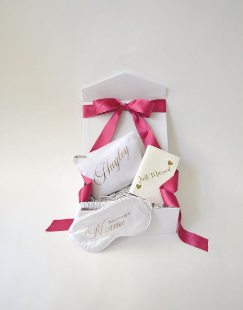 Small Destination Bride Engagement Gift Box