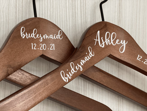 Custom Clothes Hangers | Wood