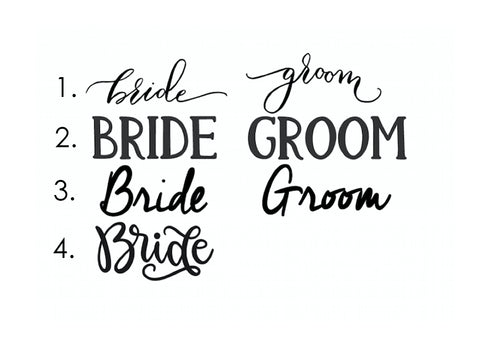 Rectangle Acrylic Place Cards