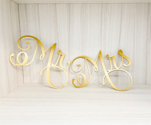 Mr. & Mrs. Chairbacks