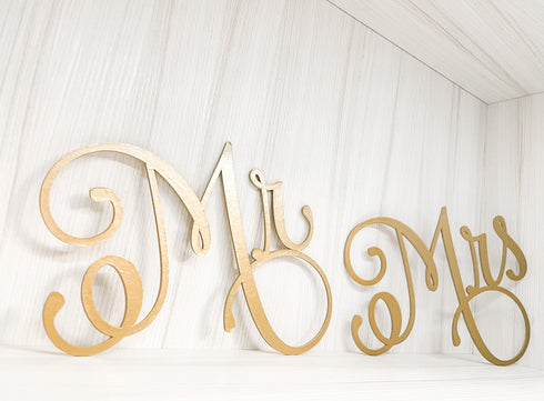 Mr. & Mrs. Chairbacks