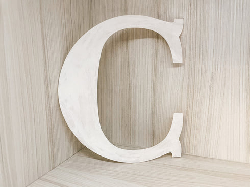 Wooden Monogram Letters