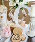 Wooden Monogram Letters