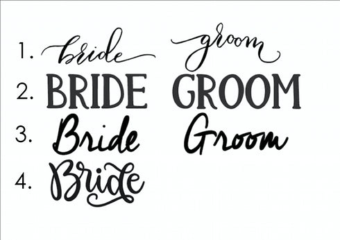 T-shirt | Bride & Groom