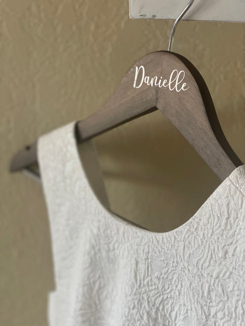 Custom Clothes Hangers | Wood