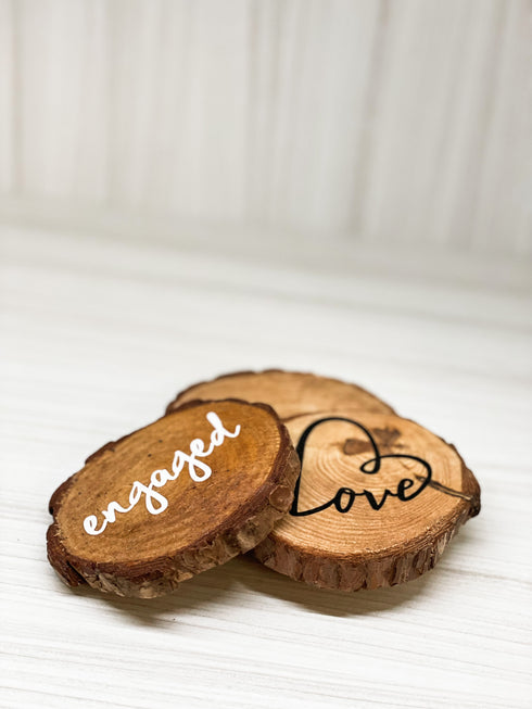 Rustic Wood Coasters