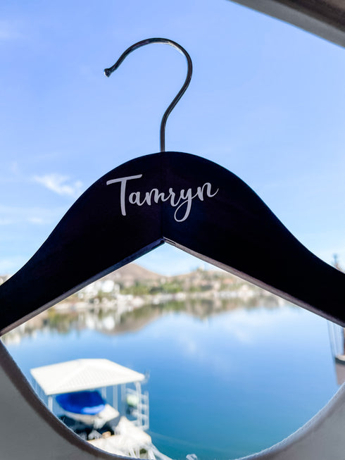 Custom Clothes Hangers | Wood