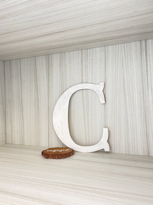 Wooden Monogram Letters